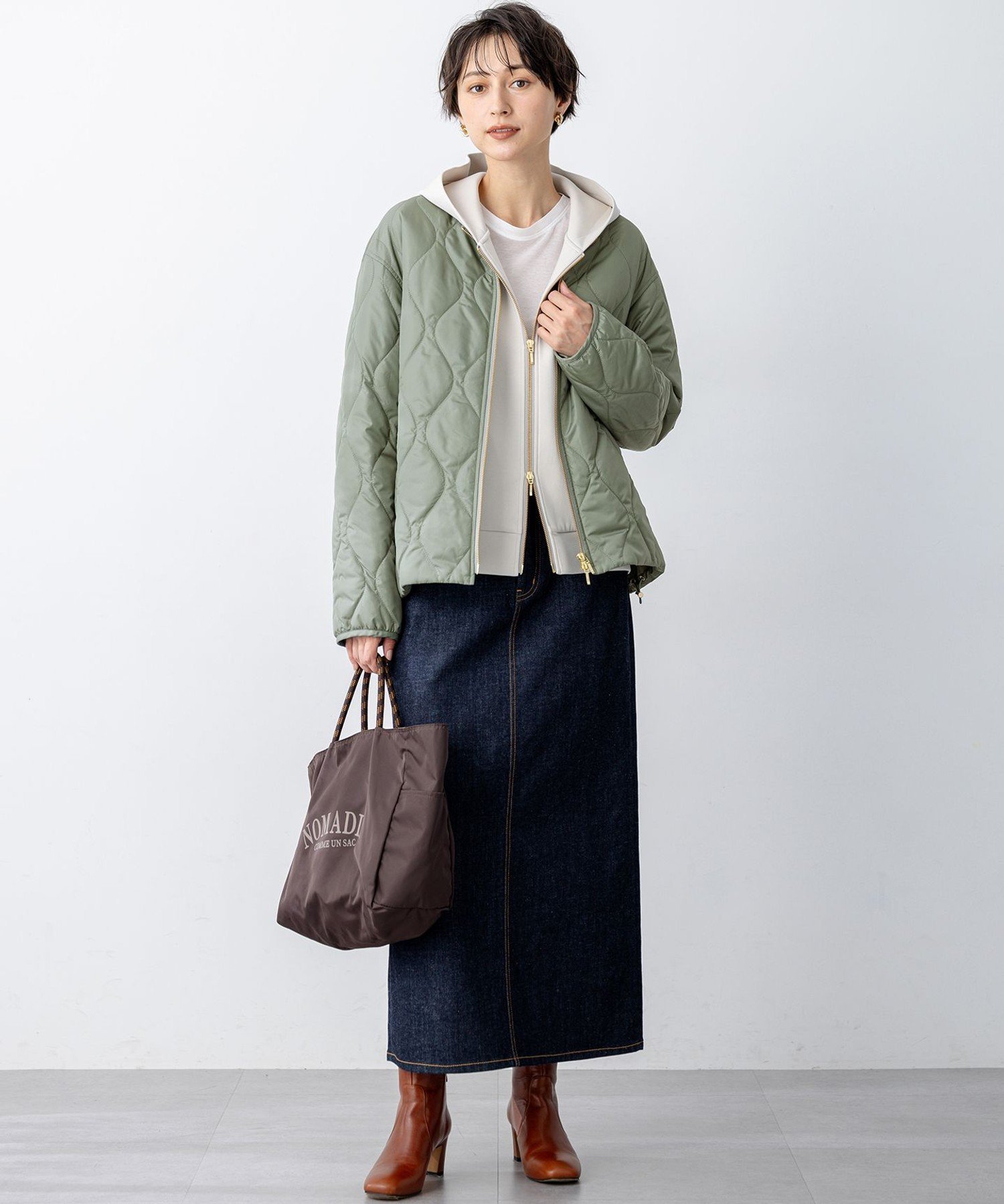 23区｜中綿パディング コンパクト アウター | Rakuten Fashion(楽天