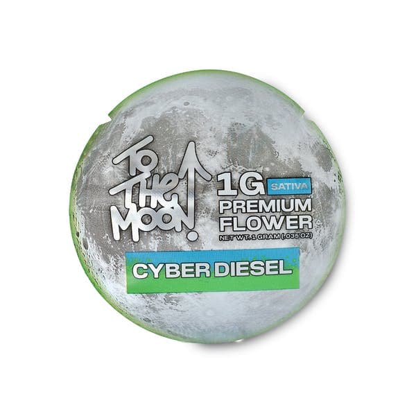 Cyber Diesel | Flower | 1g by To The Moon | Buy Online | Treehouse