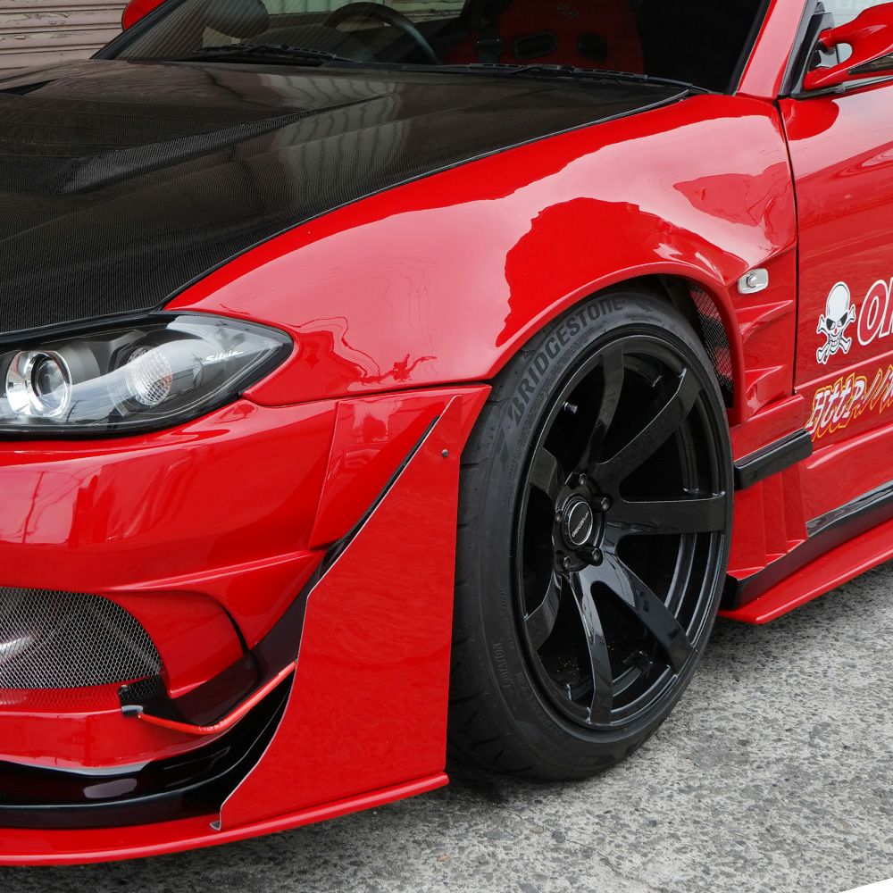 S15 シルビア ORIGIN Labo. 75mm フロントフェンダー 左右セット / 品