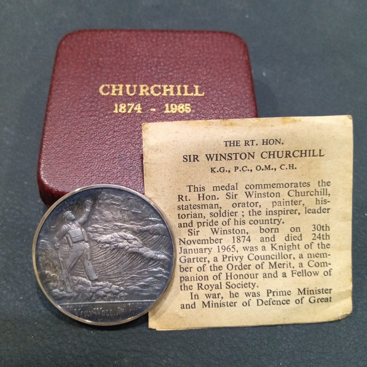 Yahoo!オークション -「チャーチル メダル」の落札相場・落札価格