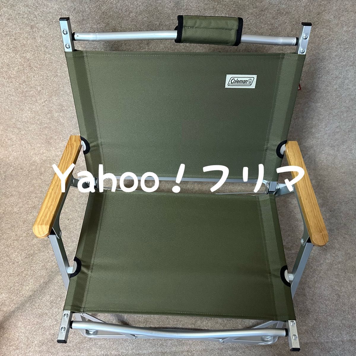 コールマン コンパクト フォールディングチェア オリーブ 2脚セット