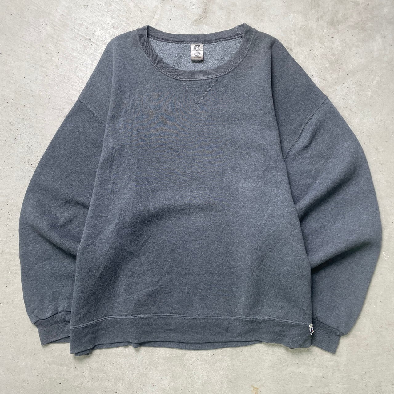 90年代 RUSSELL ラッセル ブランクスウェットシャツ 無地 メンズ2XL