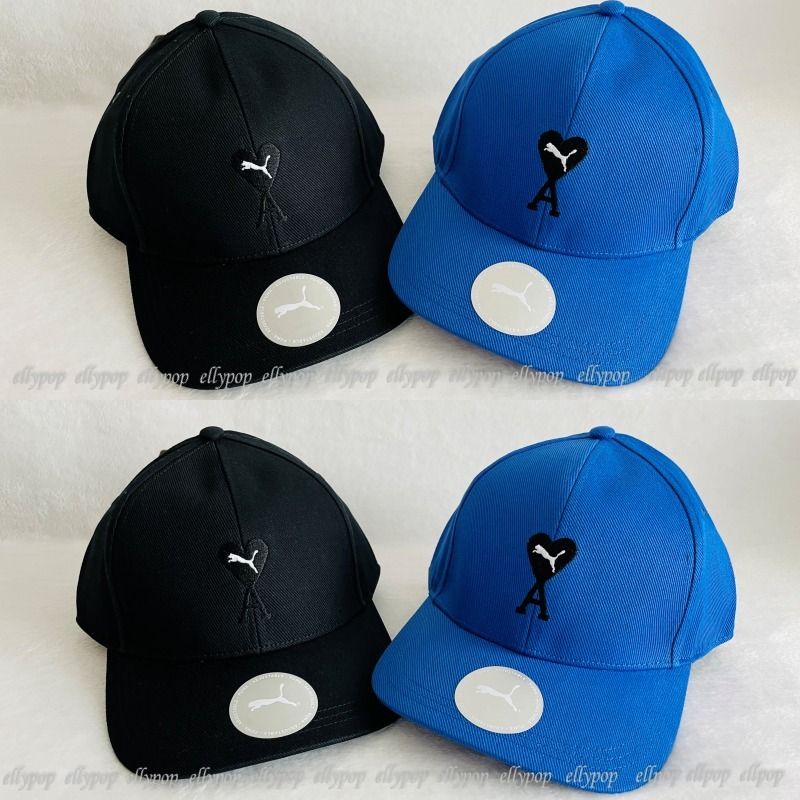 PUMA x AMI☆Low Curve Cap プーマ コラボ 帽子 キャップ (AMI PARIS