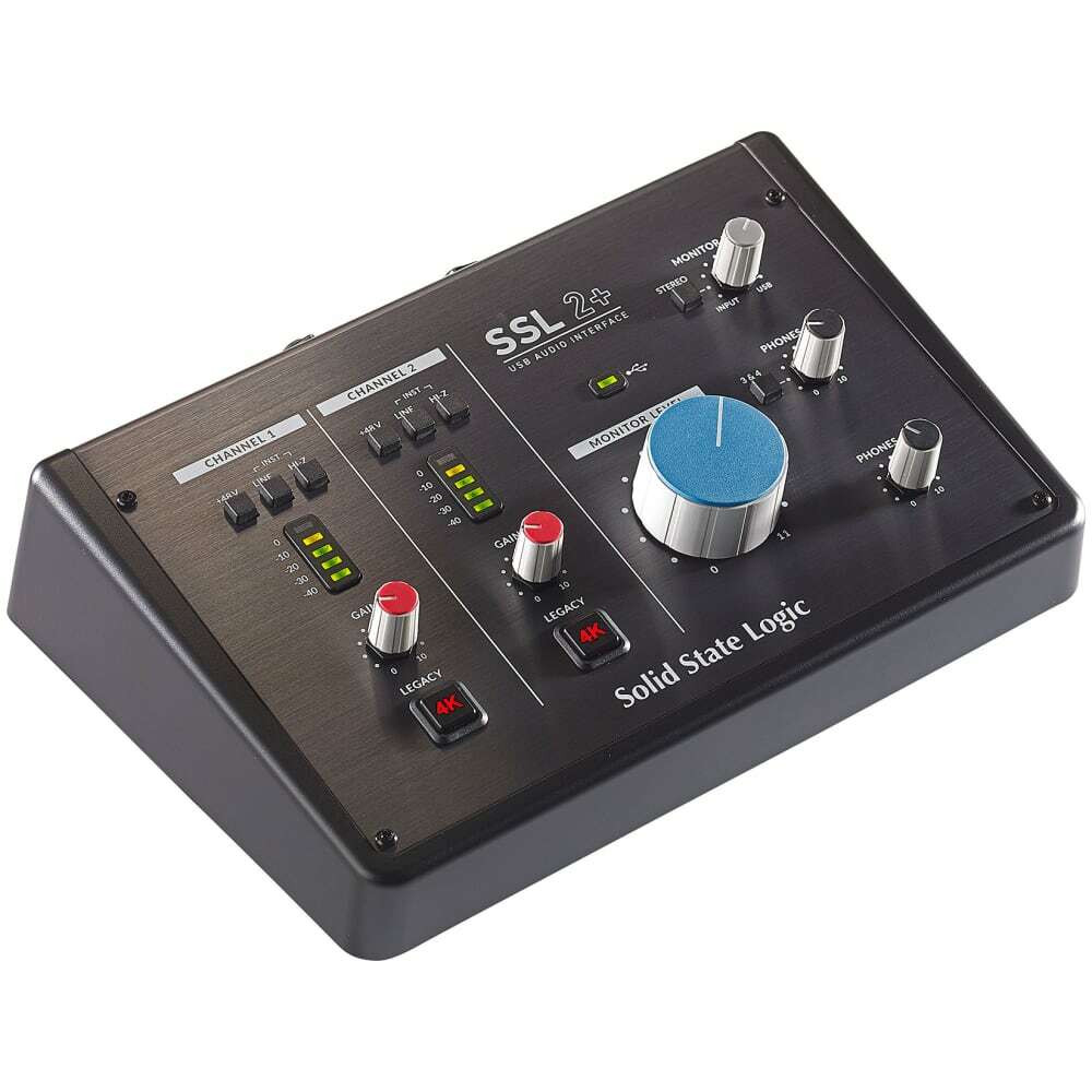 SOLID STATE LOGIC SSL2+ 2x4 USB-C High Quality 24-bit / 192 kHz