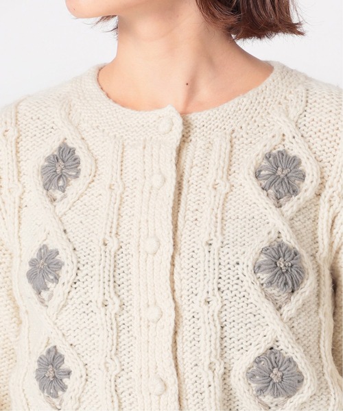 SLOBE IENA（スローブイエナ）の「【LOQUI】SLOBE別注 フラワー刺繍