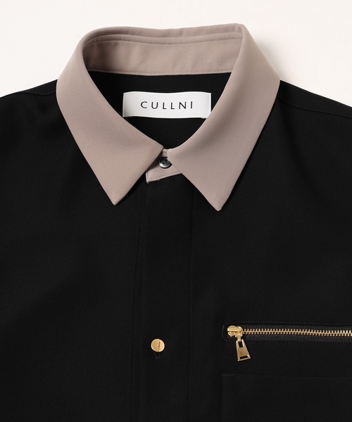 CULLNI（クルニ）の「23-AW-007 Bi Color Doule Pocket Shirt（シャツ