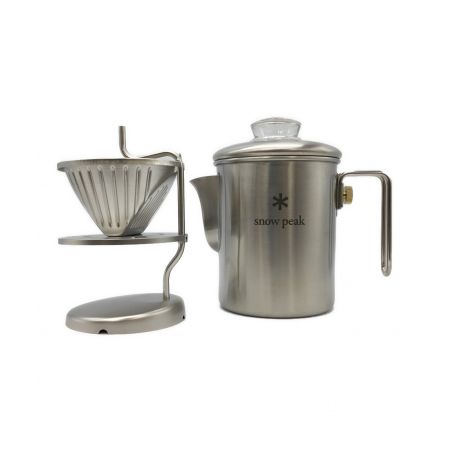 Snow peak (スノーピーク) コーヒー用品 ケトル&ドリッパーセット PR