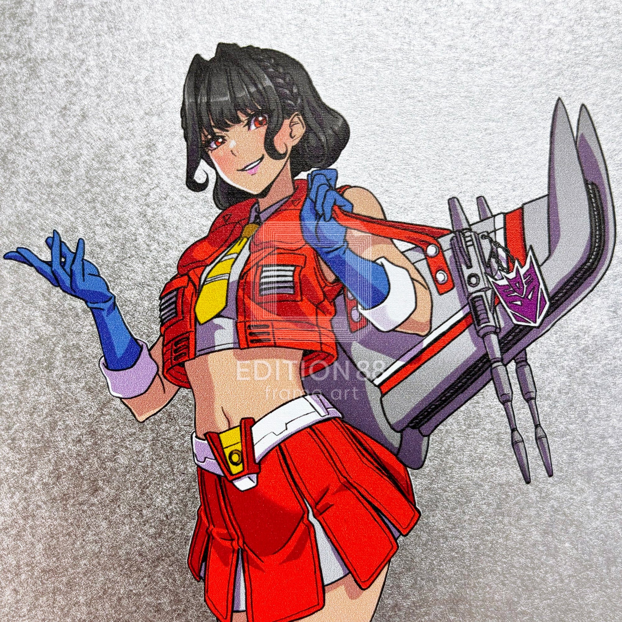 TRANSFORMERS 美少女 」88グラフ コンボイ＆メガトロン＆バンブル
