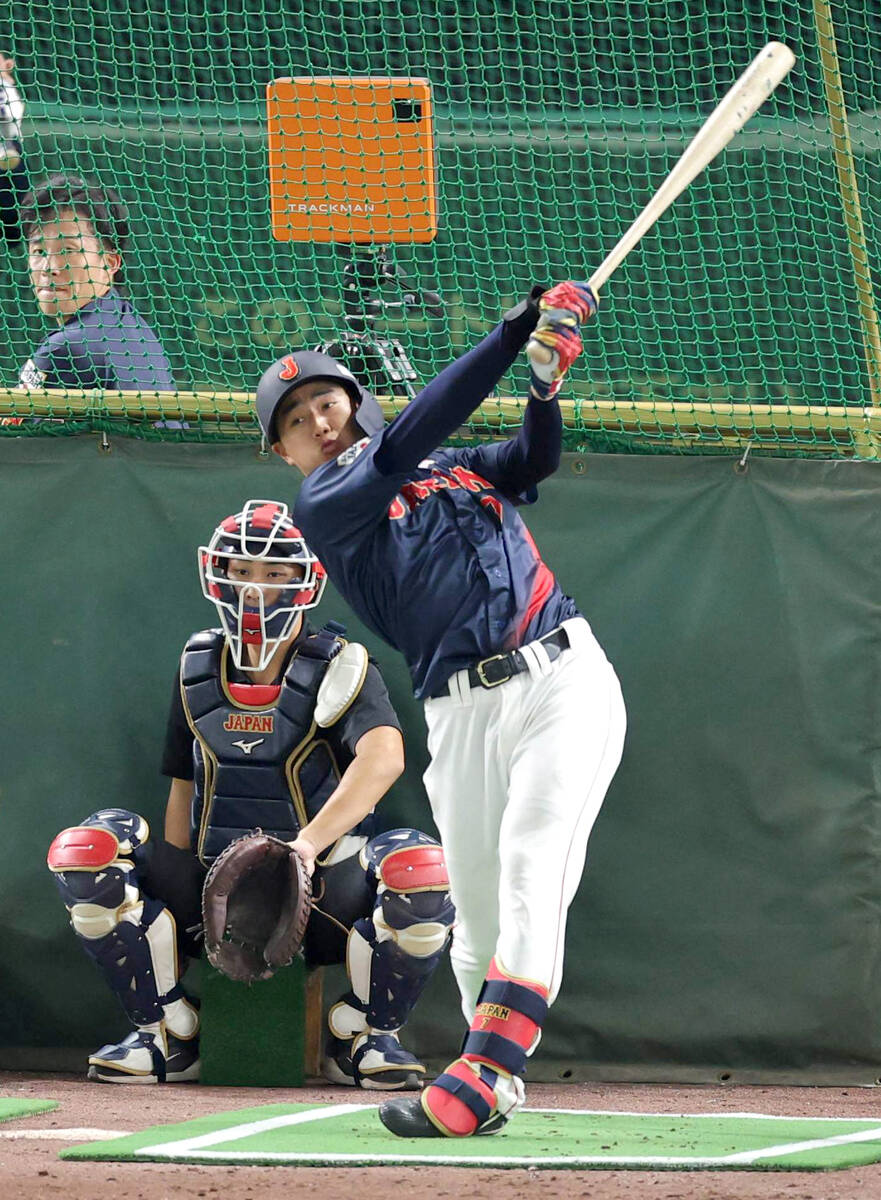 侍ジャパン】西川史礁、青学大時代の24年3月以来の代表戦 宿敵
