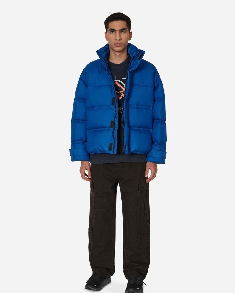 Adidas Originals Adventure Down Puffer Jacket Oversized Blue