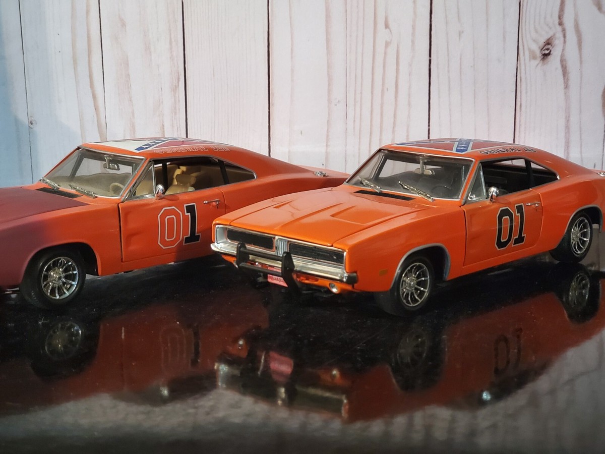 Ertl 1969 Dodge Charger General Lee Dukes Of Hazzard 1:18 Diecast