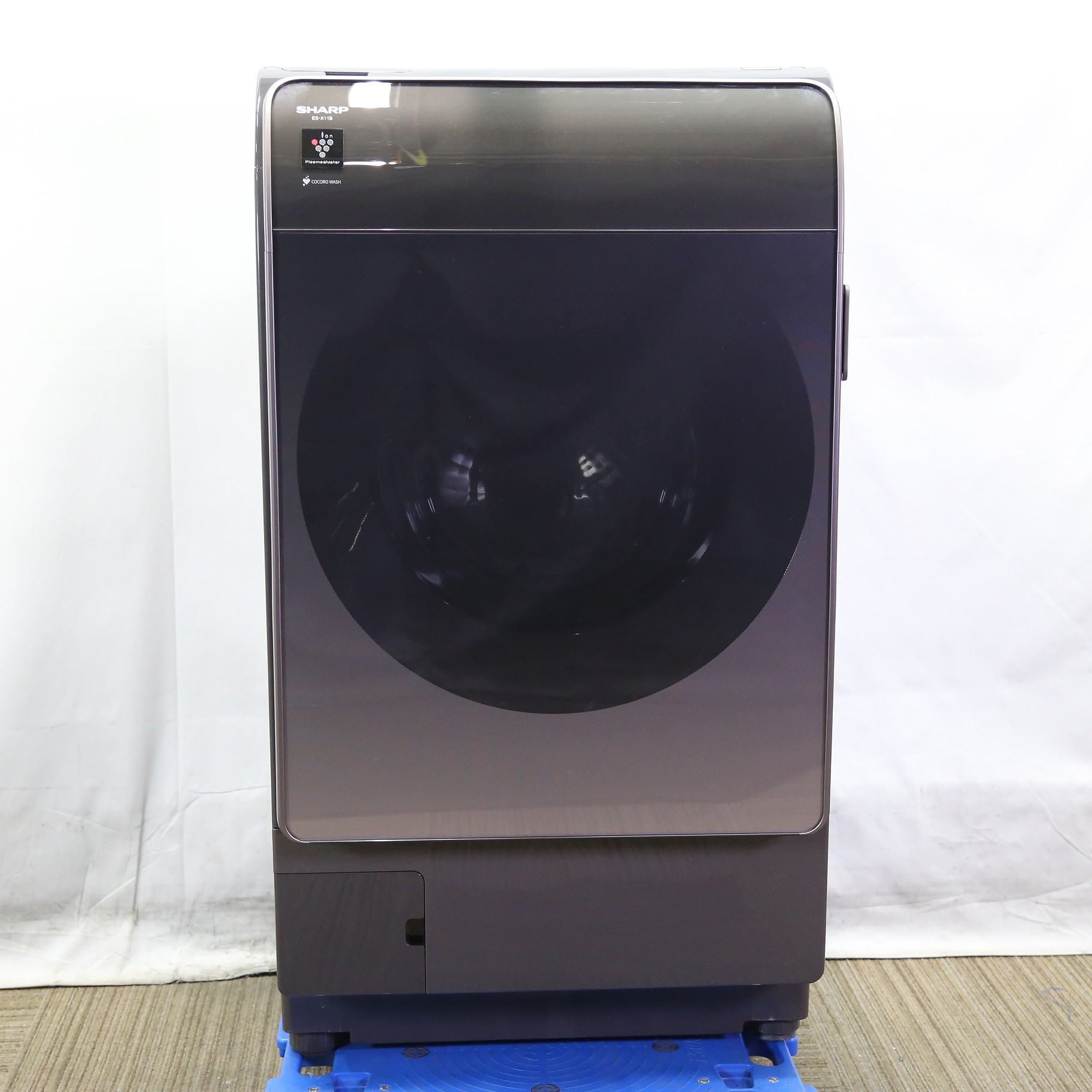 中古】〔中古品〕 ドラム式洗濯乾燥機 リッチブラウン ES-X11B-TL
