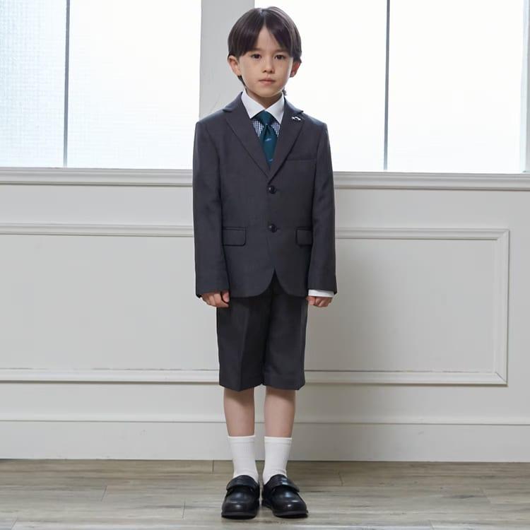 petit main 爆買 プティマイン ジャケット＆ハーフパンツセット 男の子