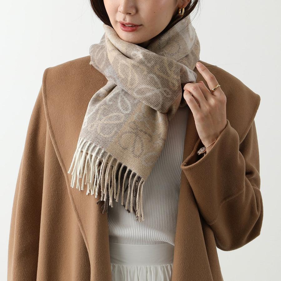 LOEWE（ロエベ） マフラー 38×180 F810487X17 レディース ウール