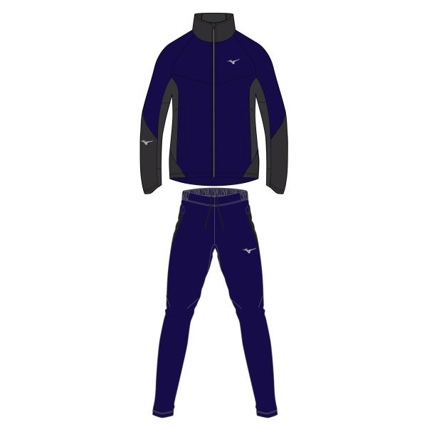MIZUNO（ミズノ） クロスカントリースキー オーバージャージ 上下