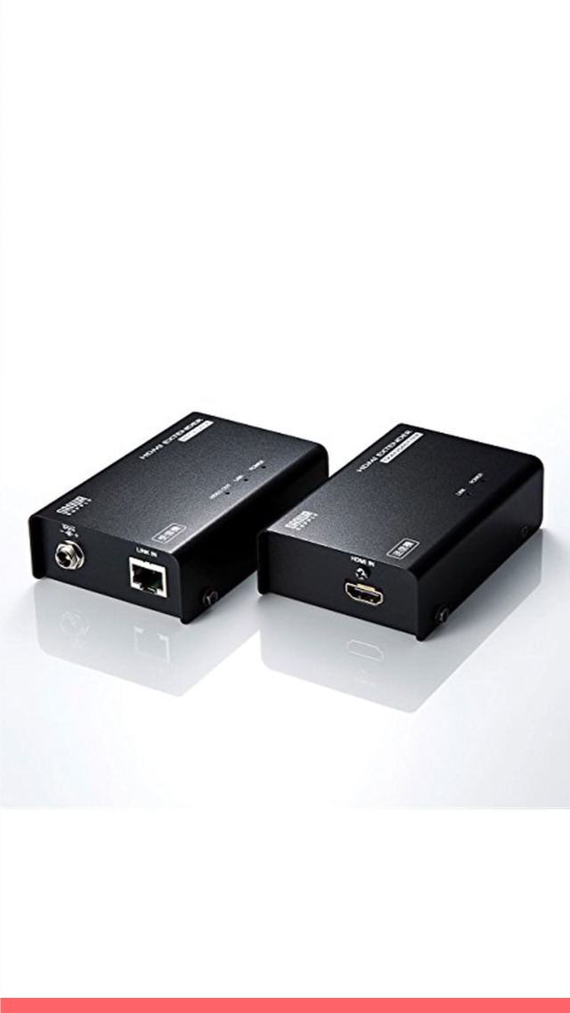 Amazon.co.jp: サンワサプライ HDMIエクステンダー(セットモデル) VGA