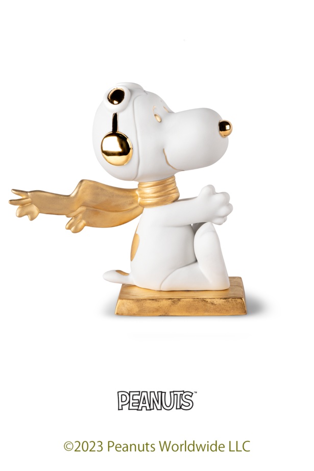限定50点！リヤドロの人気コレクション「PEANUTS」にパイロット姿の