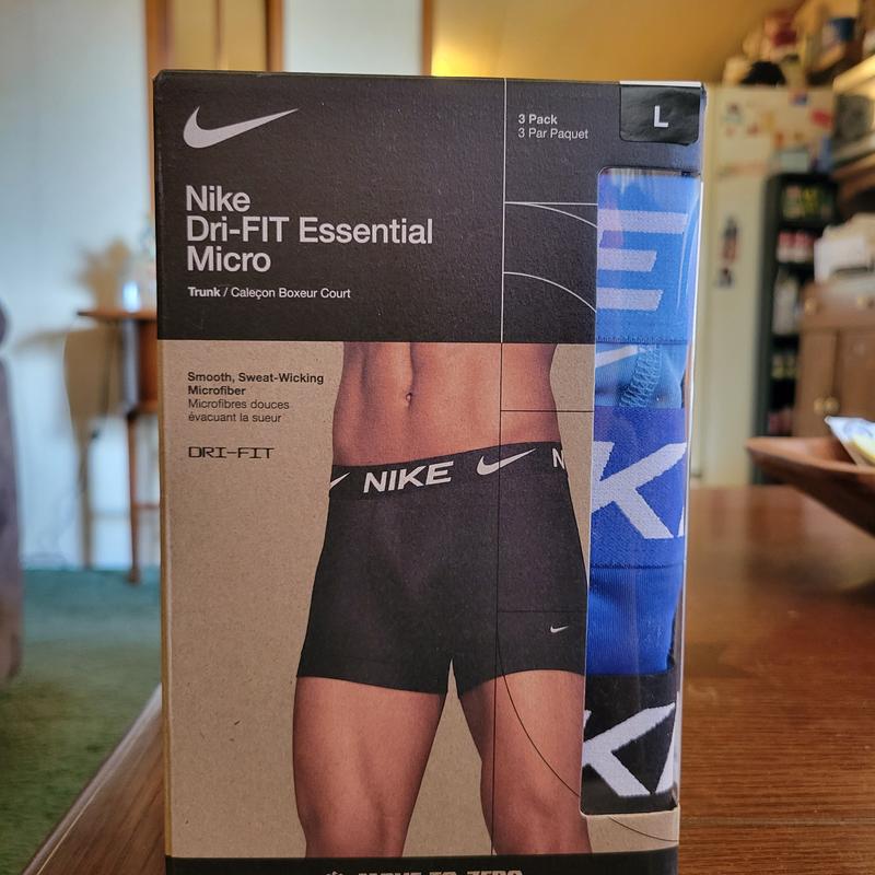 Nike Men's Dri-FIT Essential Micro Trunks – 3 Pack | Dick's