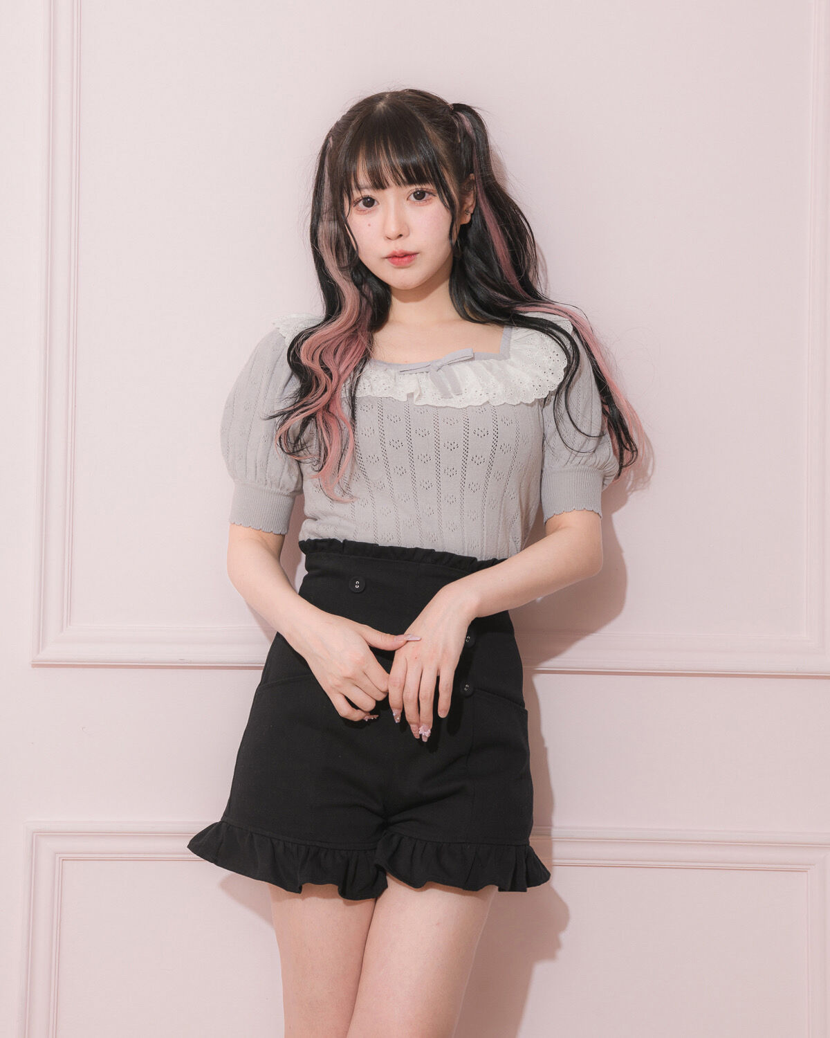 ハイウエストフリルショートパンツ – pium