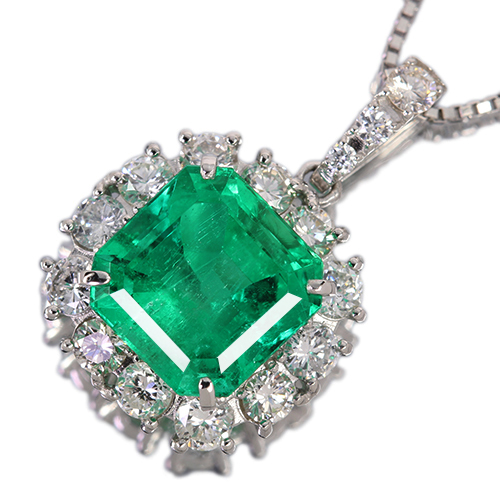 第471回抽選販売＞エメラルド 約3.6ct ダイヤモンド 約1ct プラチナ