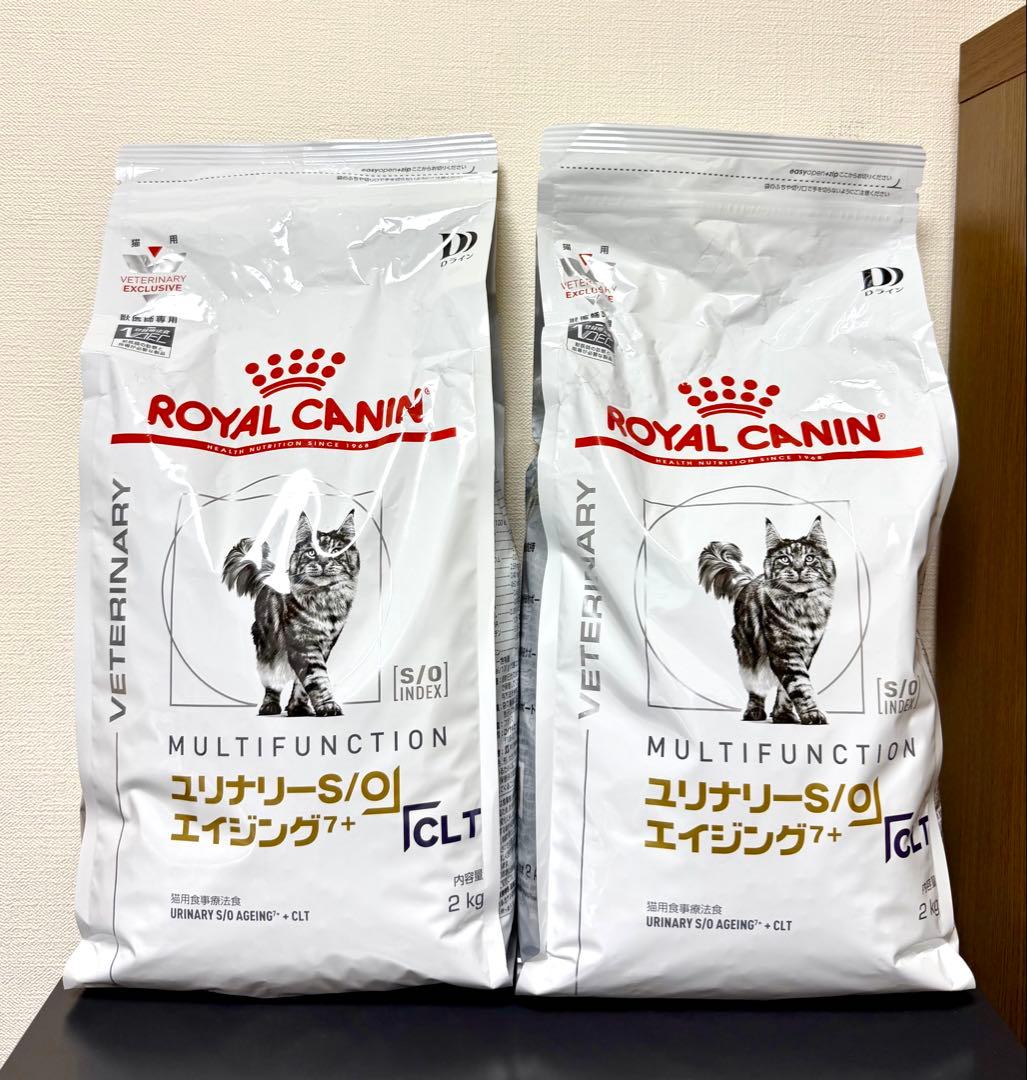 ロイヤルカナン ユリナリー S/O エイジング7+ CLT 2kg 2個 ユリナリーS/O エイジング7++ CLT （高齢猫用 ウェット） | Royal Canin JP