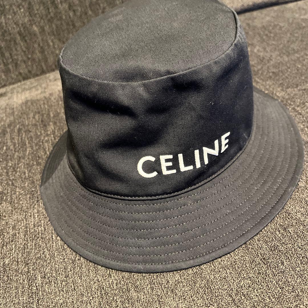 CELINE ブラック バケットハット M 楽天市場】【ギフト包装無料】【新品□正規品□送料無料□】CELINE