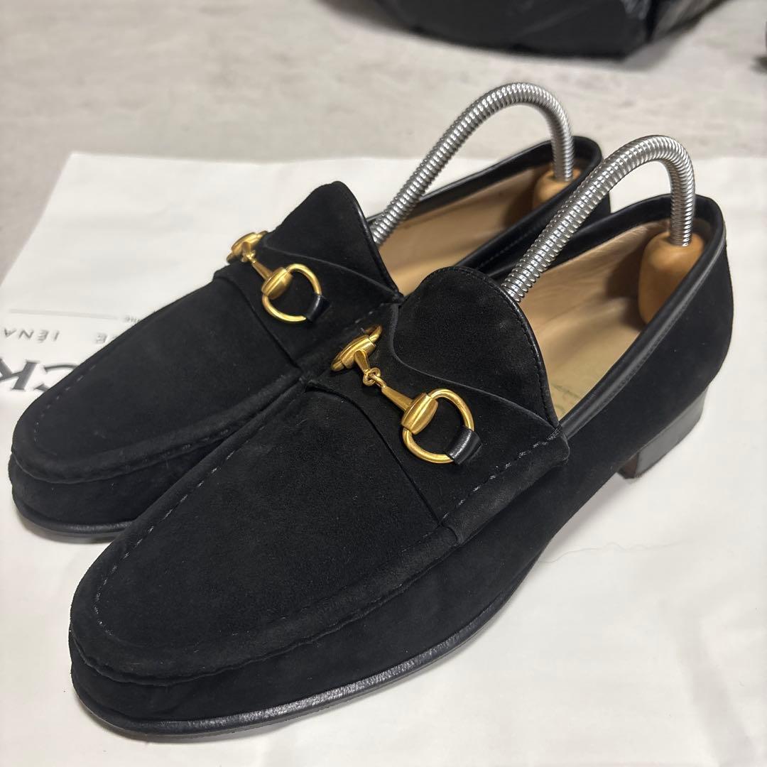 3*o様 【美品】GUCCI ビットローファー GUCCI】グッチ ホースビット ローファー レザー ラグソール (GUCCI