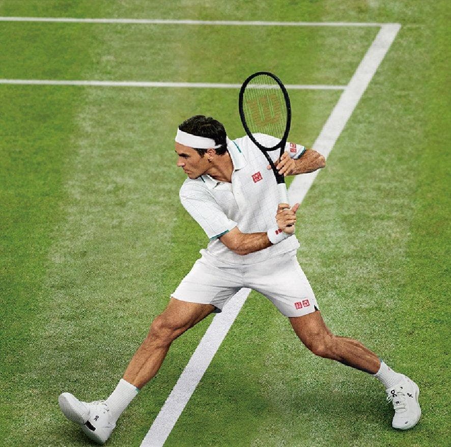 UNIQLO ユニクロ Federer フェデラー リストバンド - メルカリ
