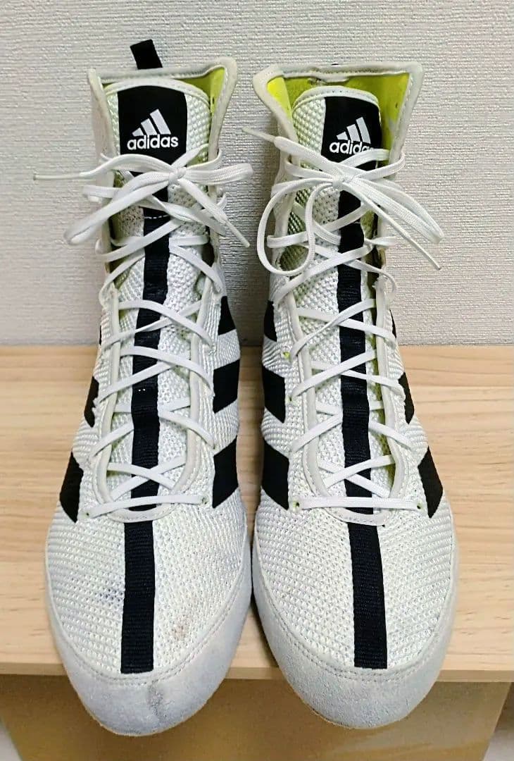 アディダス ボクシングシューズ adidas Box Hog 4 白 27cm - メルカリ