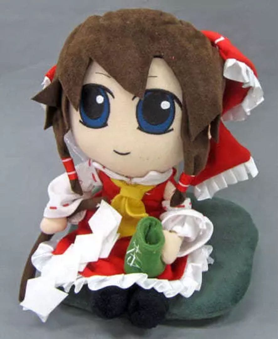 博麗霊夢 ぬいぐるみ 「東方Project」　萌神社　東方人形祭 ムービック（movic） 東方Project ぬいぐるみ−フレキシブルポール入り