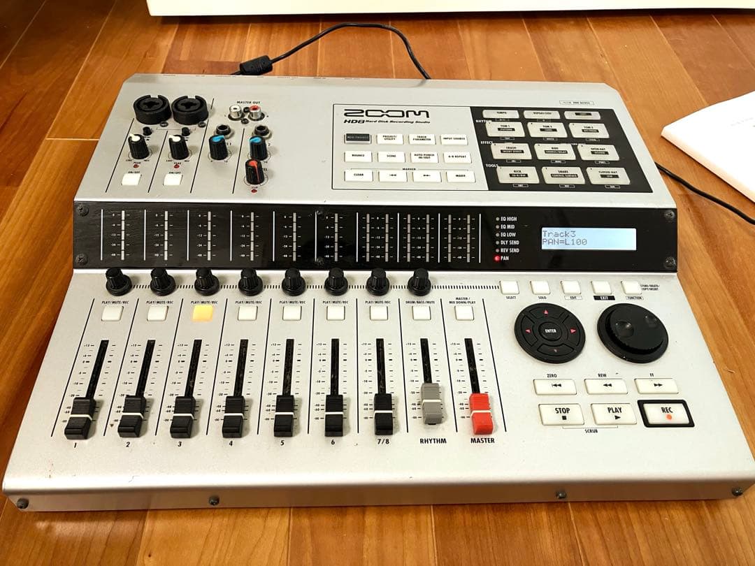 ZOOM MTR HD8 美品 ケース付き】ZOOM マルチトラックレコーダー HD8 MTR｜Yahoo!フリマ