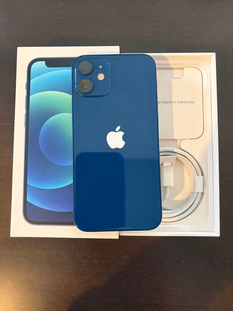 iPhone 12 mini 64GB ブルーSIMロック解除済み - メルカリ