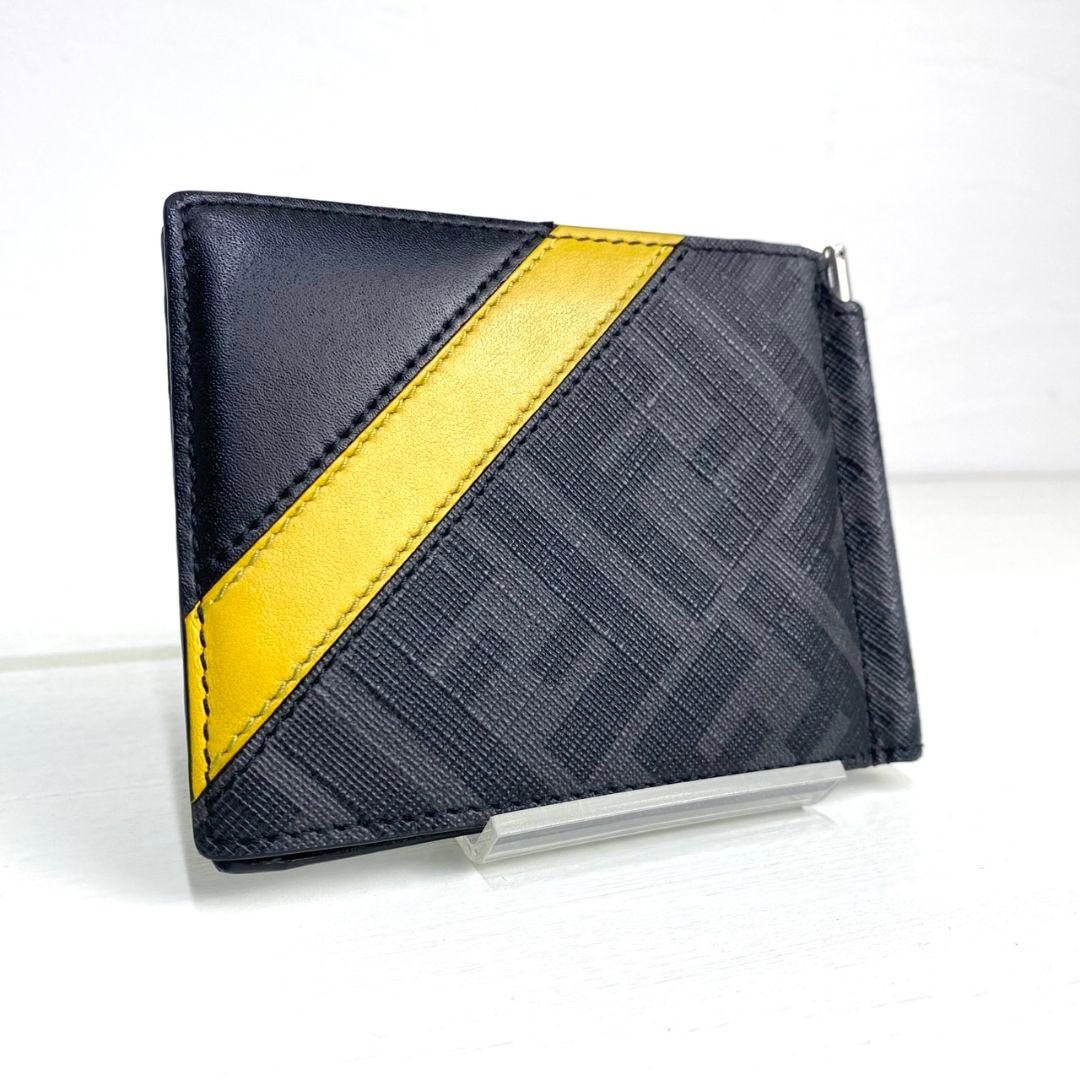 ✨極美品✨フェンディ　二つ折り　マネークリップ　ズッカ　ダイヤゴナル　バイカラー 2026年最新】Fendi マネークリップの人気アイテム - メルカリ