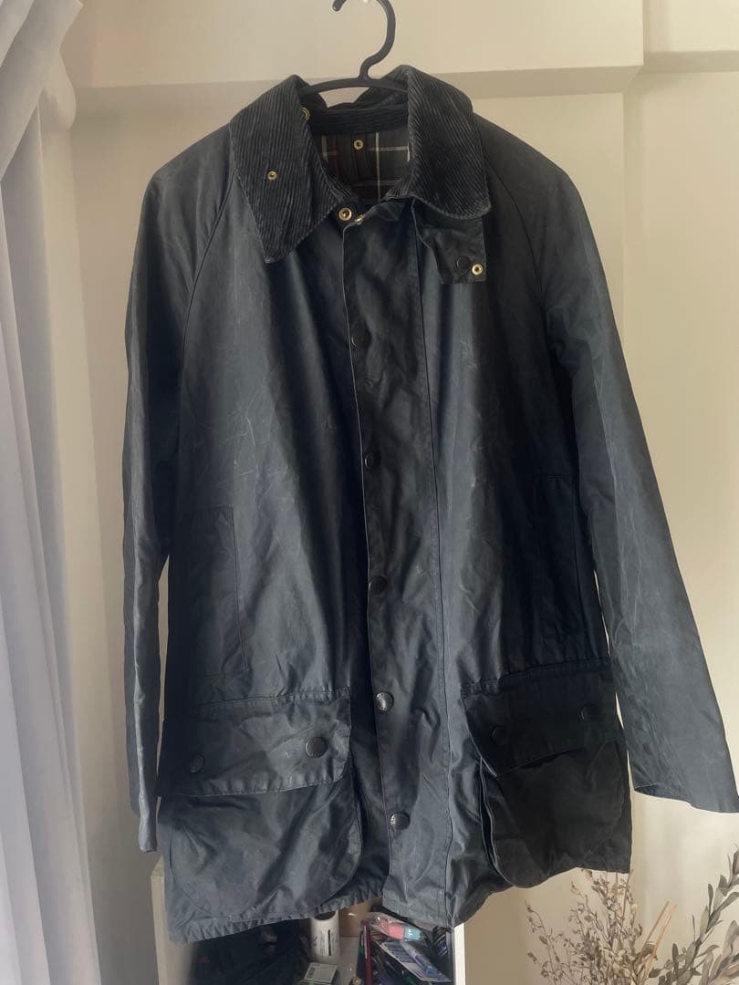 Barbour Beaufort ジャケット ブラック Barbour Beaufort Black Waxed Jacket | Liberty