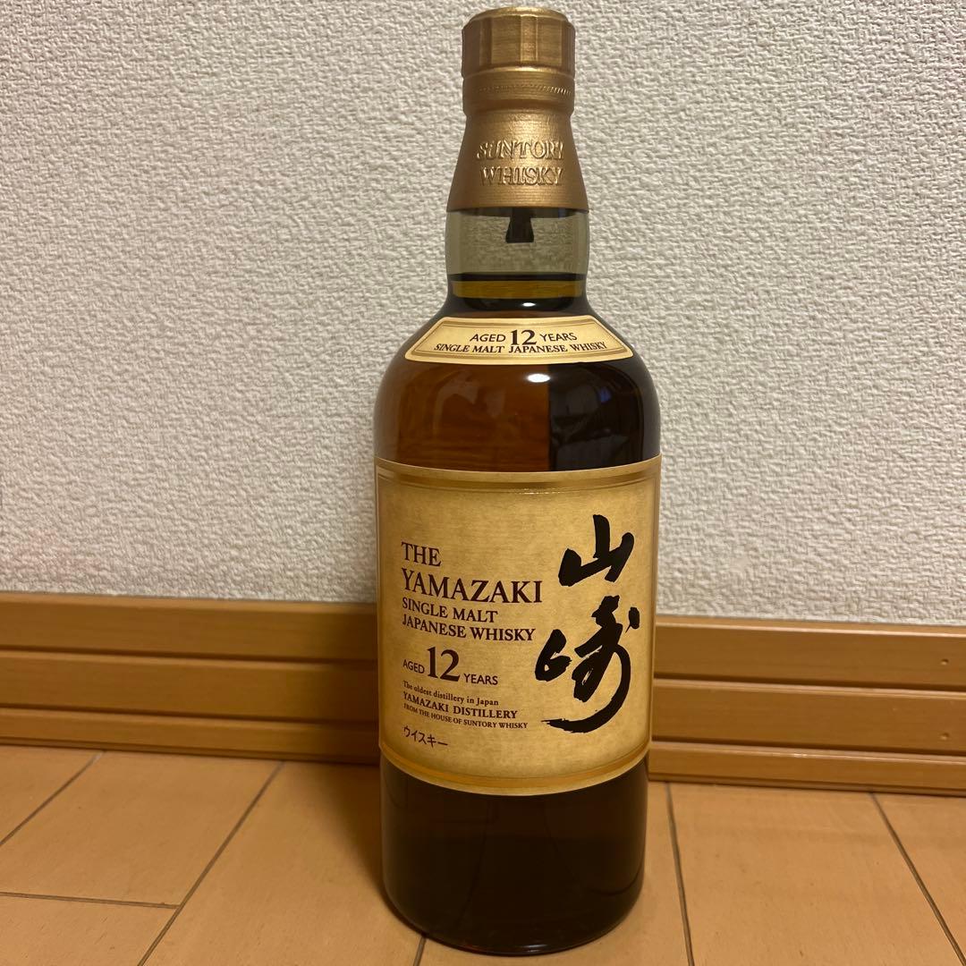 山崎 シングルモルトウイスキー 12年 700ml 山崎 12年 ウイスキー サントリー 箱付 700mlの通信販売