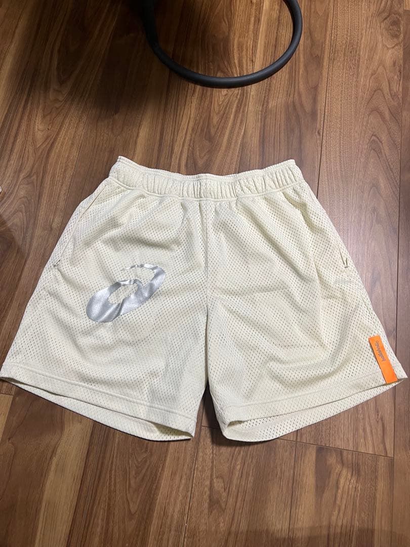ウェア Asics x ballaholic mesh zip shorts L Basic Zip Shorts (white/black) – ballaholicオンラインショップ
