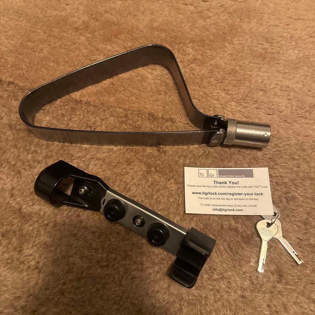 TiGr Lock (タイガーロック) mini Amazon.co.jp: TiGr Lock (タイガーロック) mini 軽量チタン合金製