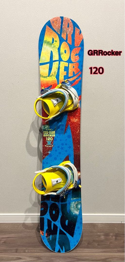GRRocker 120 スノーボード 美品　バインディング付き 23-24 NITRO DEMAND LTD GULLWING+ZMバインディング レディース
