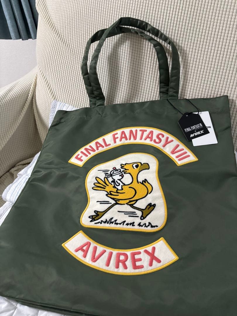 FINAL FANTASY VIII AVIREX トートバッグ FINAL FANTASY VIII AVIREX トートバッグ - バッグブランド