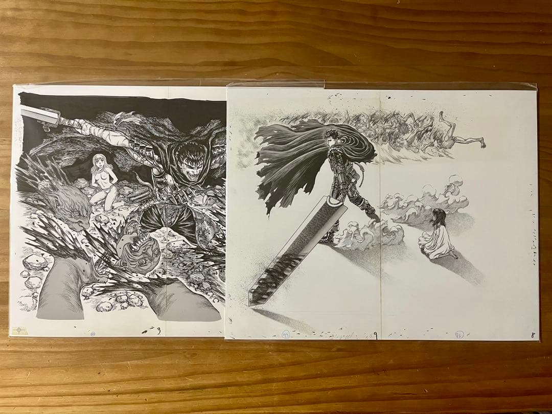 大ベルセルク展　複製原画　2点 大ベルセルク展】キャラファイン複製原稿TypeO[2025年7月上旬～中旬
