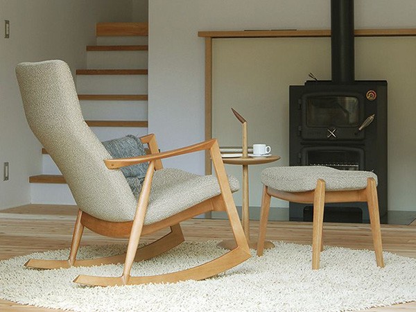 日進木工 WHITE WOOD Stool / にっしんもっこう ホワイトウッド
